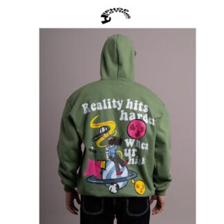 Reality hits harder hoodie